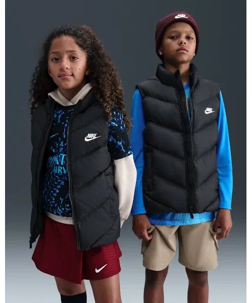 Безрукавка Nike Therma-FIT Puffer Vest чёрная — фото 4