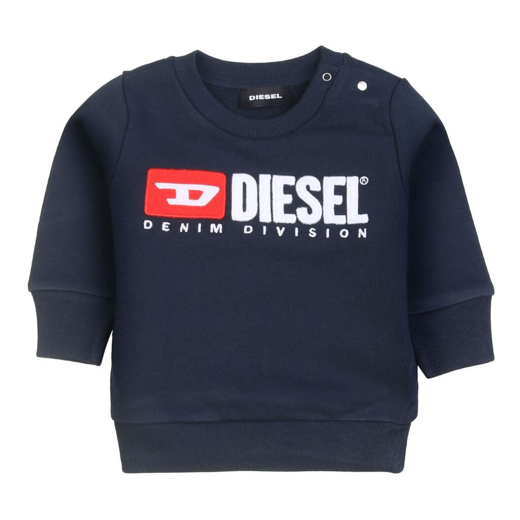 

Темно-синяя толстовка Diesel, синий