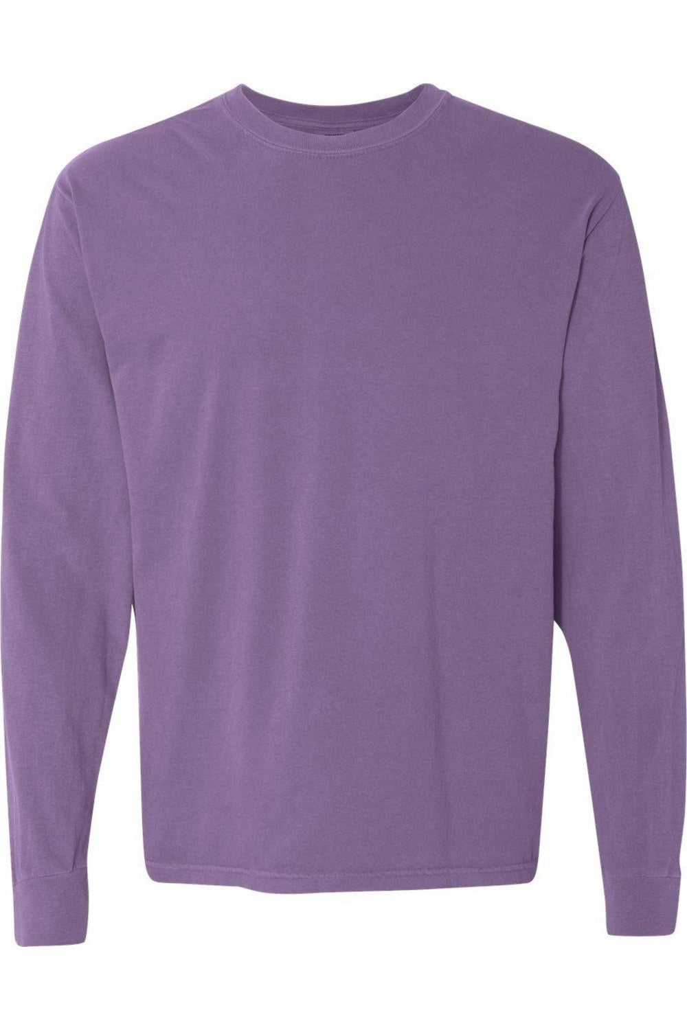 

Футболка Comfort Colors Garment-Dyed Heavyweight с длинным рукавом, фиолетовый