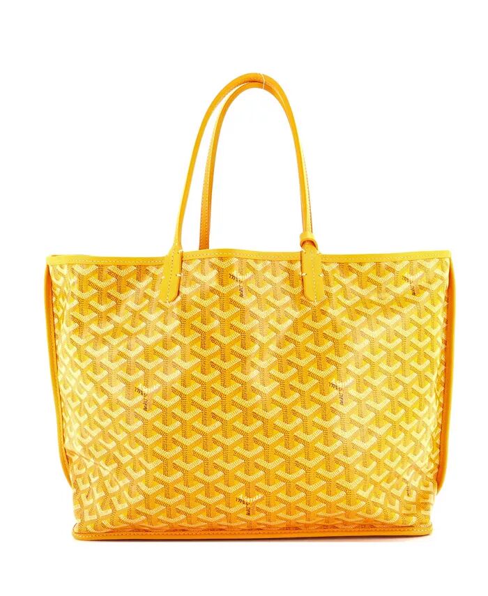 

Сумка-тоут PM Anjou с двусторонним покрытием из холста Pre-Owned Goyard, желтый