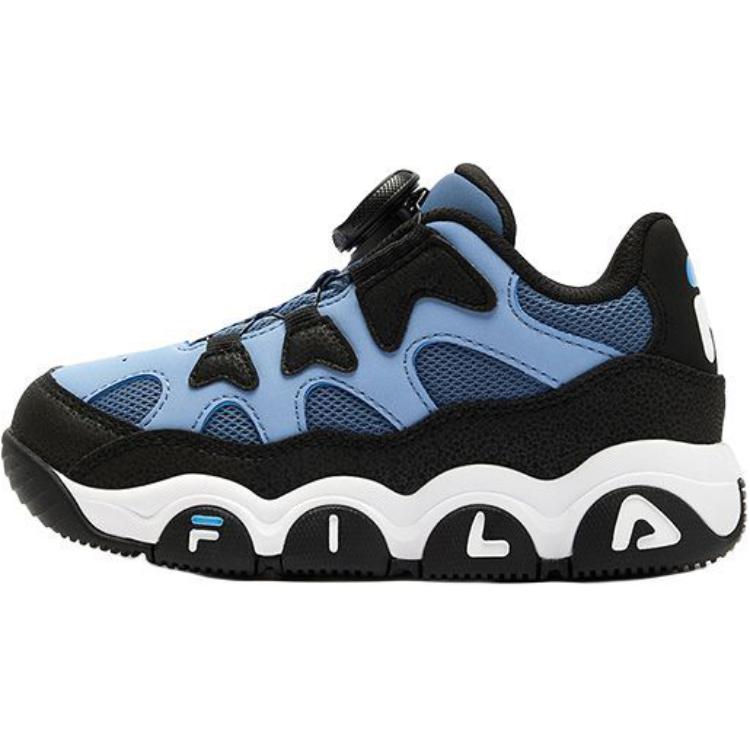 

FILA KIDS Детские баскетбольные кроссовки BOA с противоскользящим износостойким верхом, синие, для детей 3–7 лет