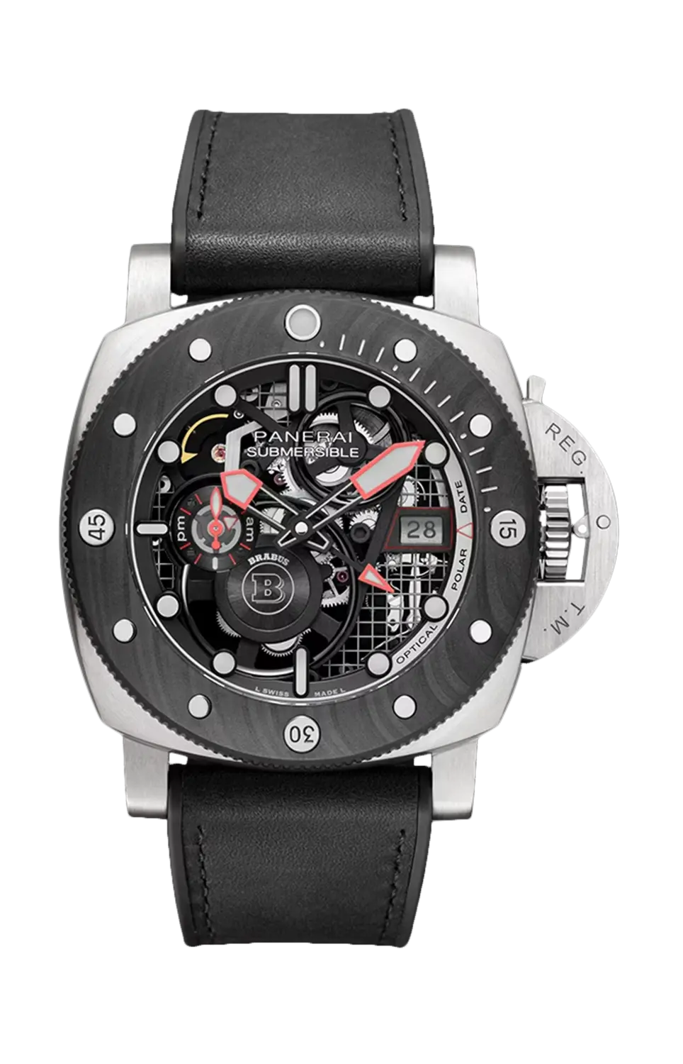 

Часы submersible s brabus limited edition Panerai