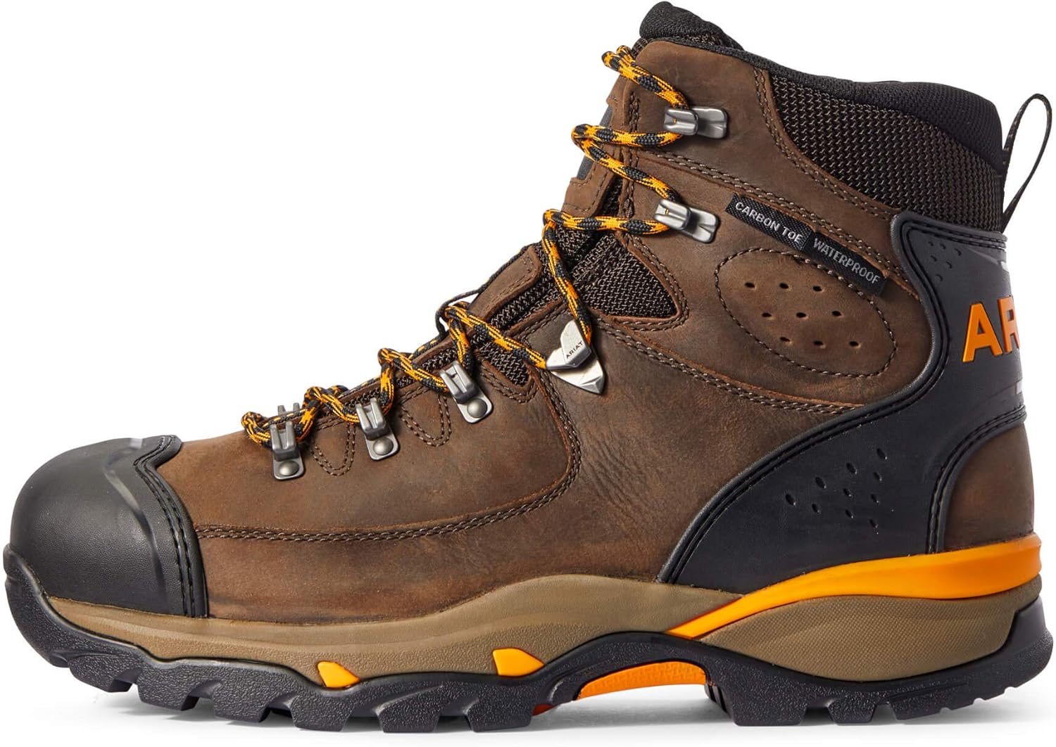 Мужские ботинки ARIAT Endeavor 6 с водонепроницаемым карбоновым носком, коричневый/шоколадный — фото 2