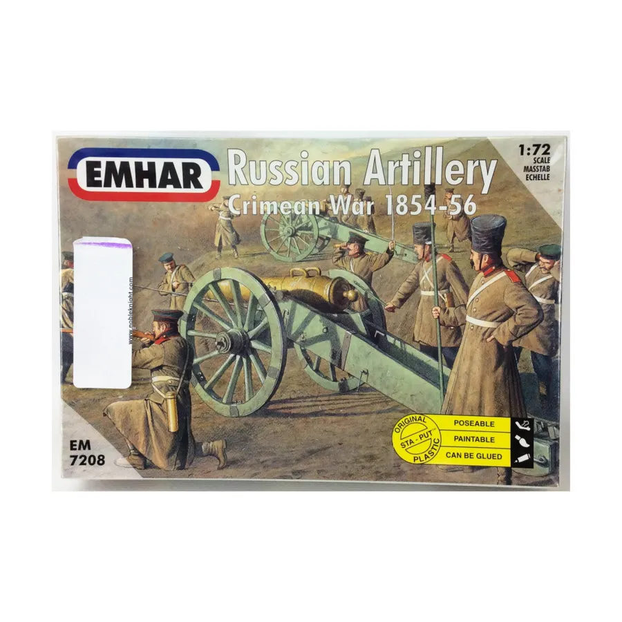 

Русская артиллерия - Крымская война 1854-56 гг., Military Miniatures (1:72) (Emhar)