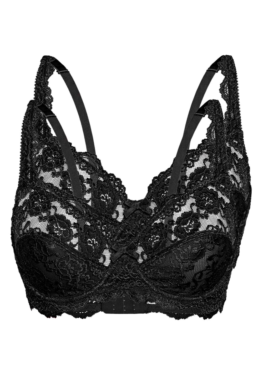 

Бюстгальтер-футболка Sassa CLASSIC LACE, черный