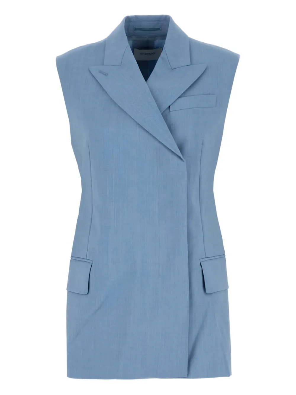 

Жилет Ilex строгого кроя SPORTMAX, синий