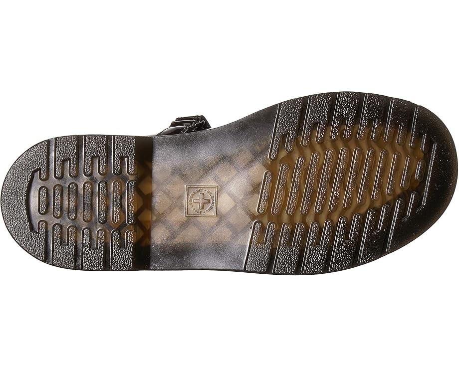 Туфли на плоской подошве Dr. Martens Kid's Collection Maccy Mary Jane, цвет Black Patent 1 — фото 3