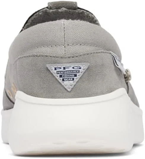 Лоферы Columbia Boatside PFG, Titanium/Ancient Fossil — фото 4