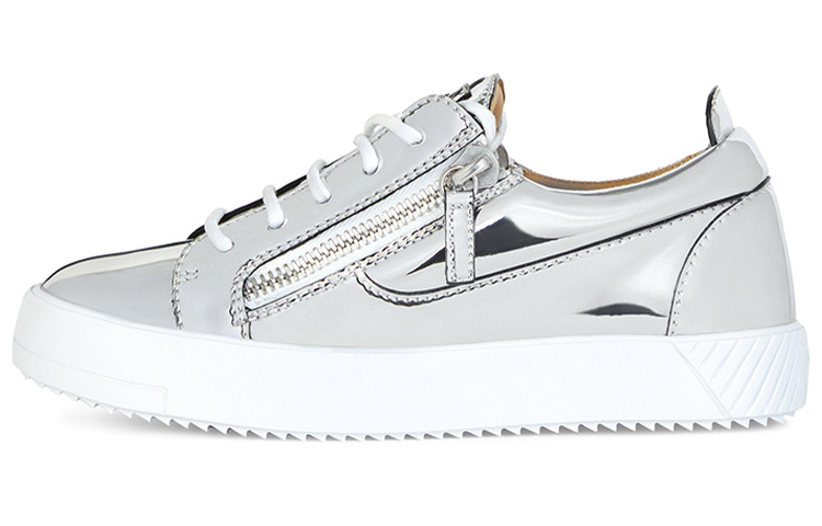 Женские кроссовки с металлической молнией Giuseppe Zanotti, Original Shoe Box Included