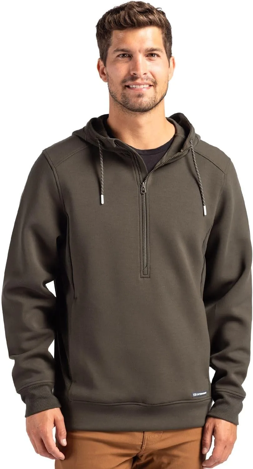 

Толстовка Cutter & Buck Roam Eco Half Zip Recycled с капюшоном