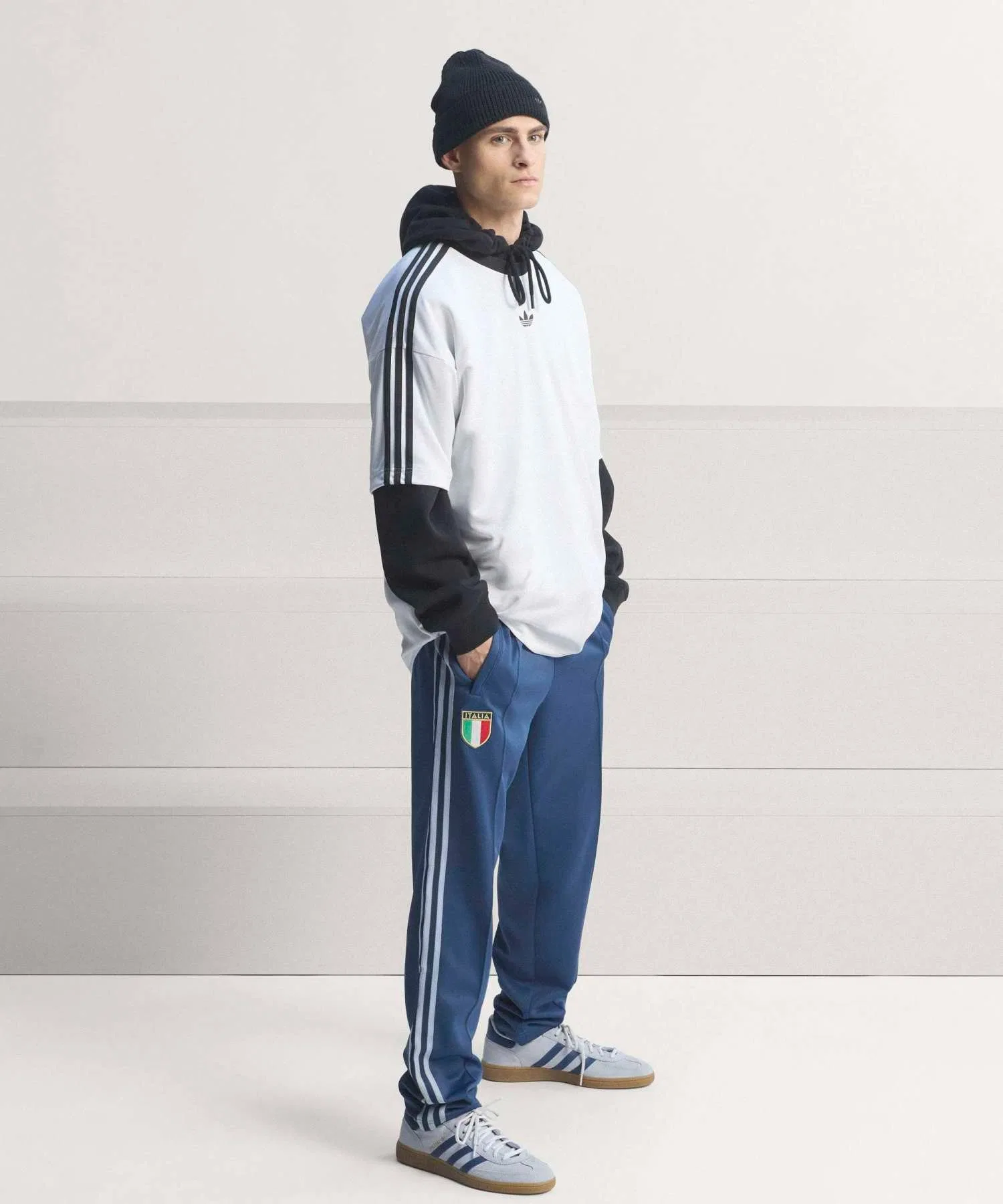 Оригинальные спортивные штаны сборной Италии (футболка) / adidas — фото 3