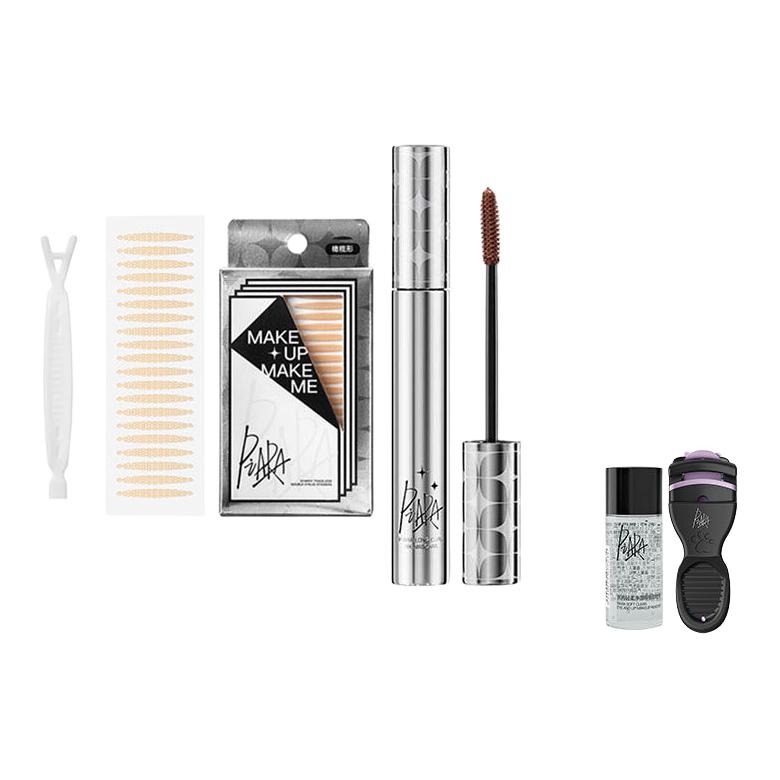 

Тушь для ресниц peiran удлиняющая + набор для макияжа с патчами для двойного века натуральная стойкая устойчивая к размазыванию без переноса PIARA