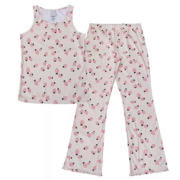 

Комплект из майки и пижамных штанов для девочек 4-16 лет Jellifish, цвет strawberries
