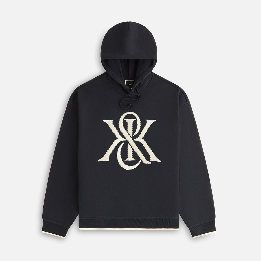 

Худи Kith Women Maverick Magnified Crest Hoodie, черный
