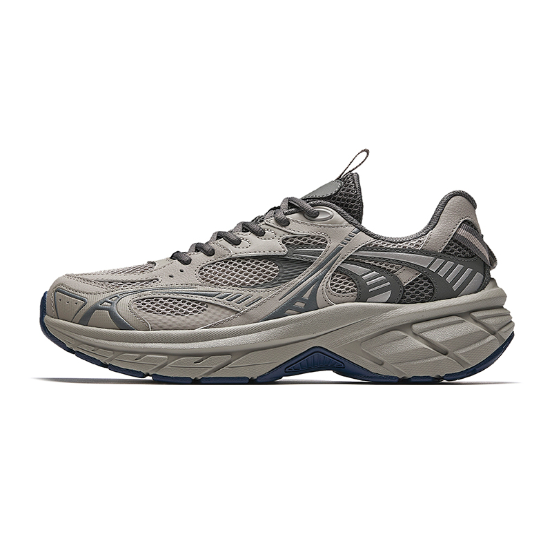 

Кроссовки Anta Low Top для бега, мужские, серо-коричневые