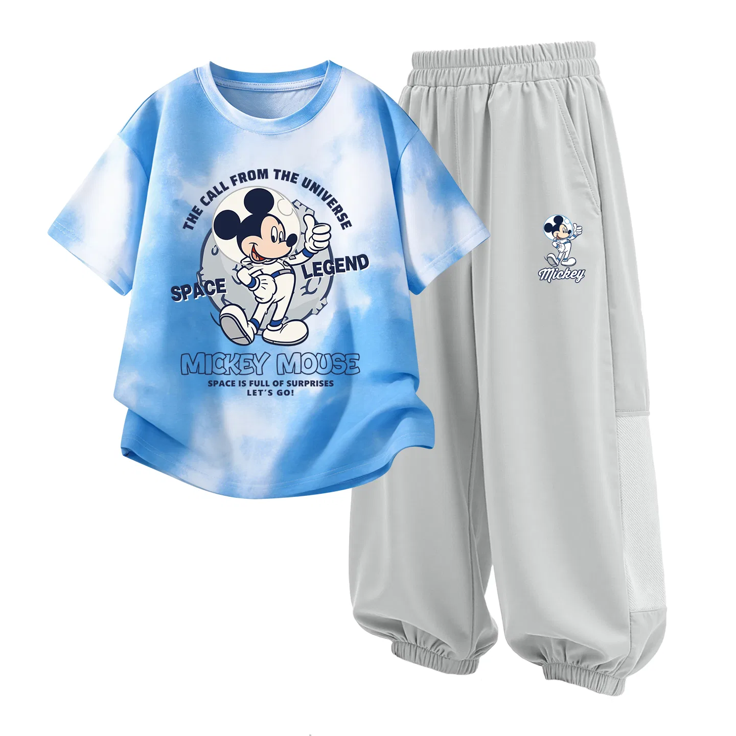 Детский спортивный костюм Casual Sportswear 2 Piece Set Disney, Di Space Twilight Blue+Di Astronaut Misty Gray