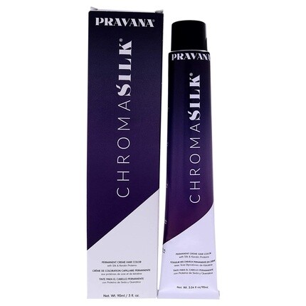

Кремовая краска для волос Chromasilk 8.34 Светло-золотистый медный блондин 3 унции, Pravana
