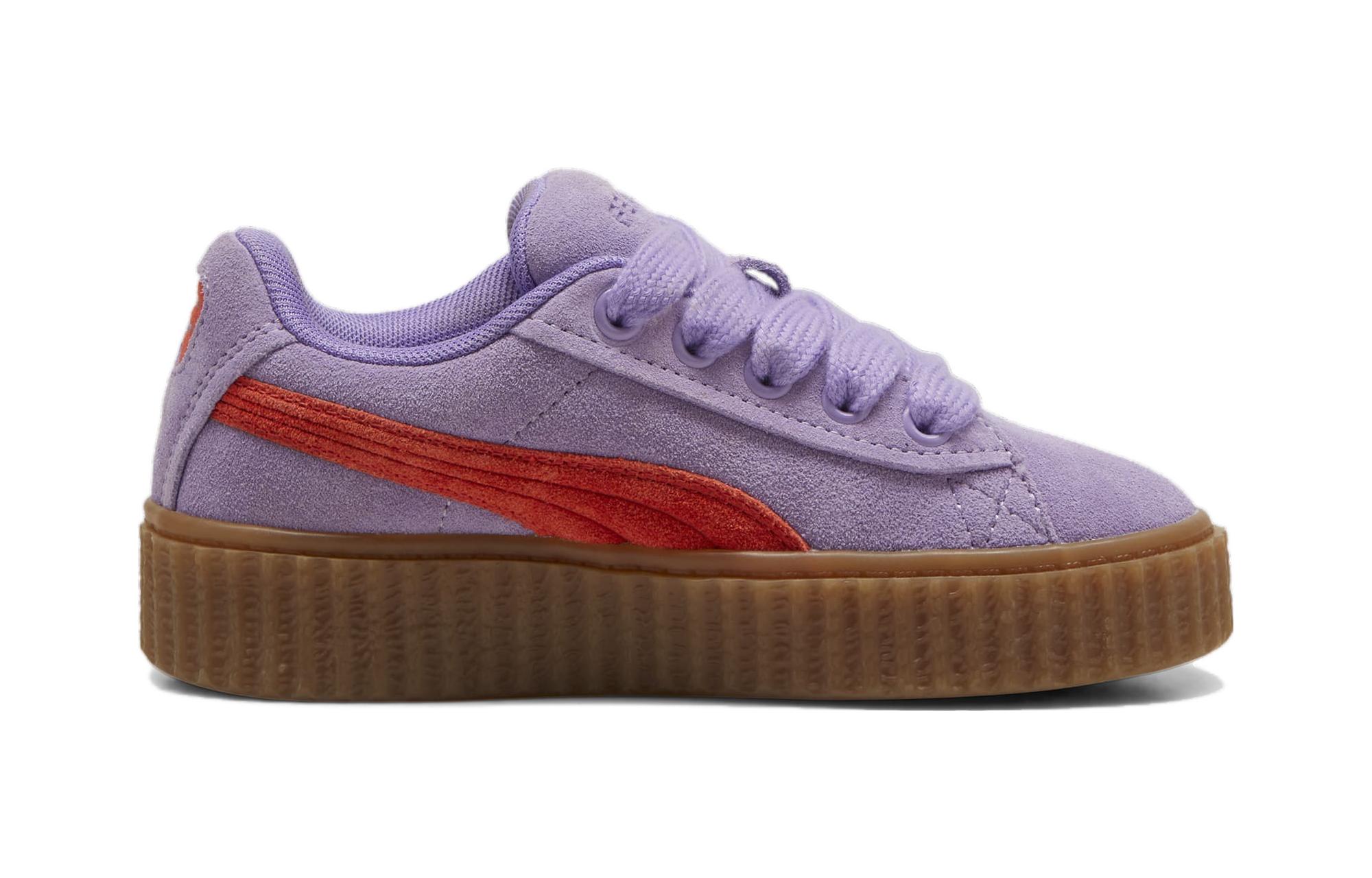 Puma Fenty X Creeper Phatty Детская 'Лавандовый обожженный красный', Фуксия — фото 2