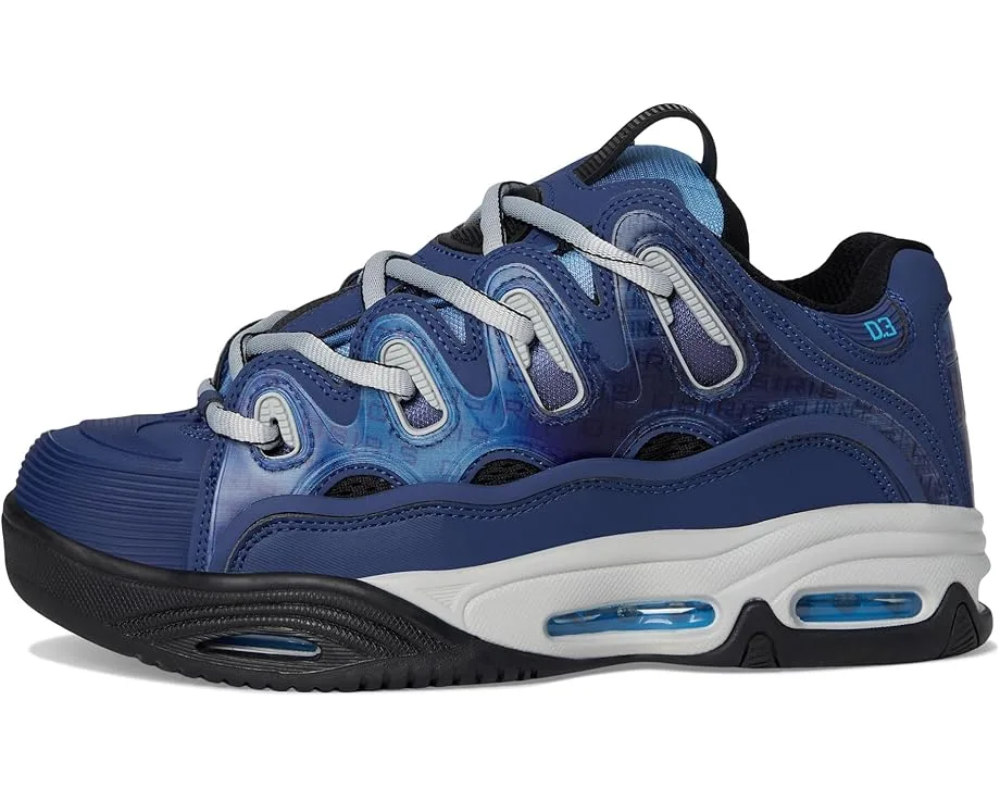Кроссовки Osiris D3 2001, Navy/Grey/BlueSee Less — фото 4