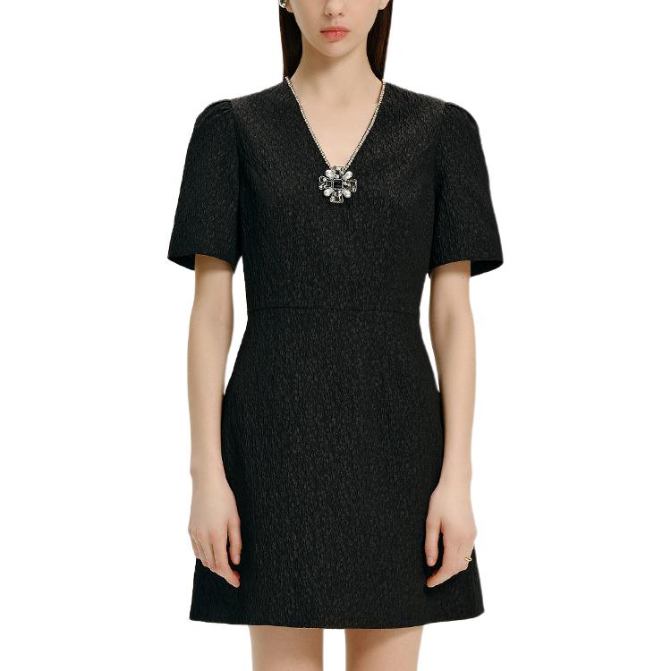 

KARL LAGERFELD / Karl Lagerfeld Jeans Платье с короткими рукавами KARL LAGERFELD женское черное