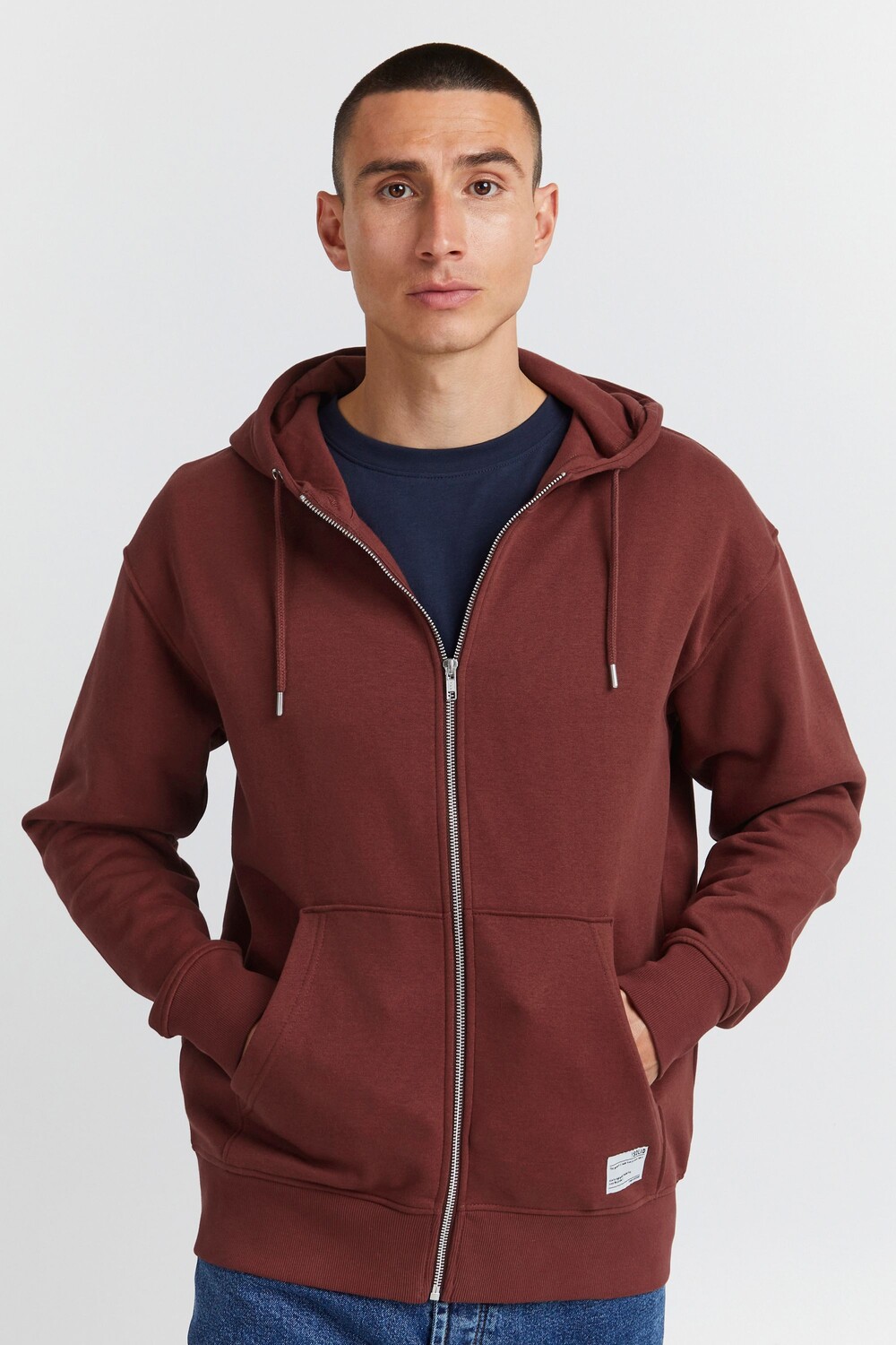 

Толстовка !SOLID Kapuzen SDLenz Zipper SW 21107421, красный