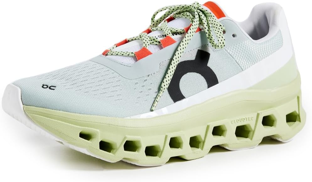 Кроссовки On Damen Cloudmonster Sneaker, Glacier | Meadow