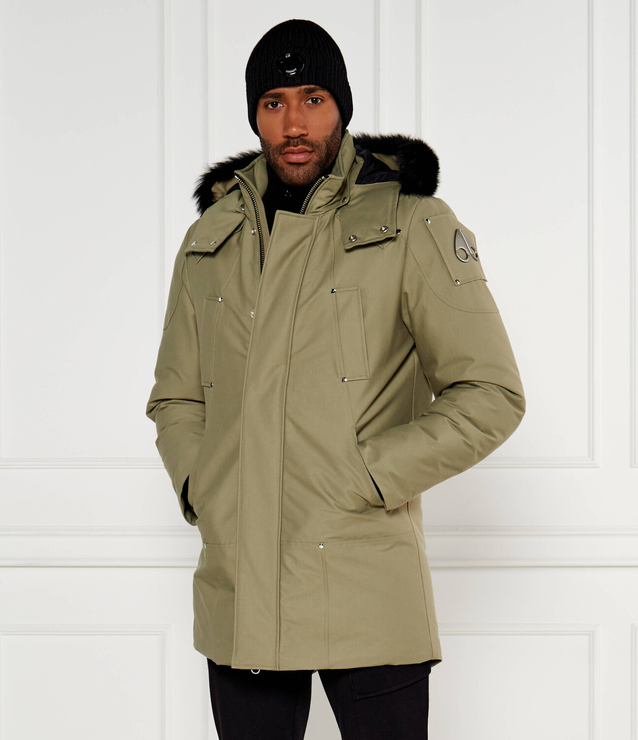 

Парка Moose Knuckles Regular Fit, цвет cachi