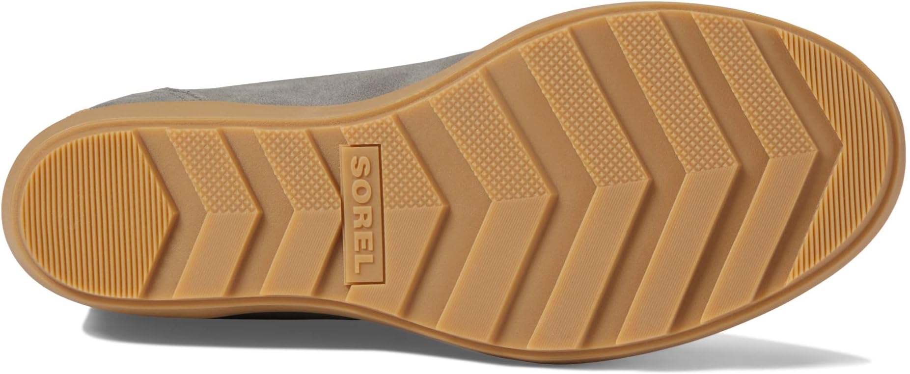 Ботинки женские SOREL Evie II Lace замшевые с круглым носком, серый — фото 3