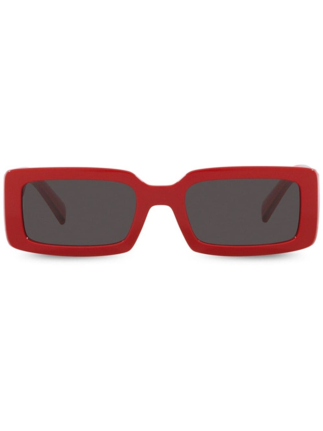 

Dolce & Gabbana Eyewear солнцезащитные очки DG Elastic в прямоугольной оправе, красный