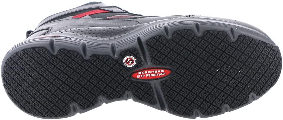 Мужские кроссовки Skechers Arch Fit Sr - Bensen с усиленным носком, черный — фото 3