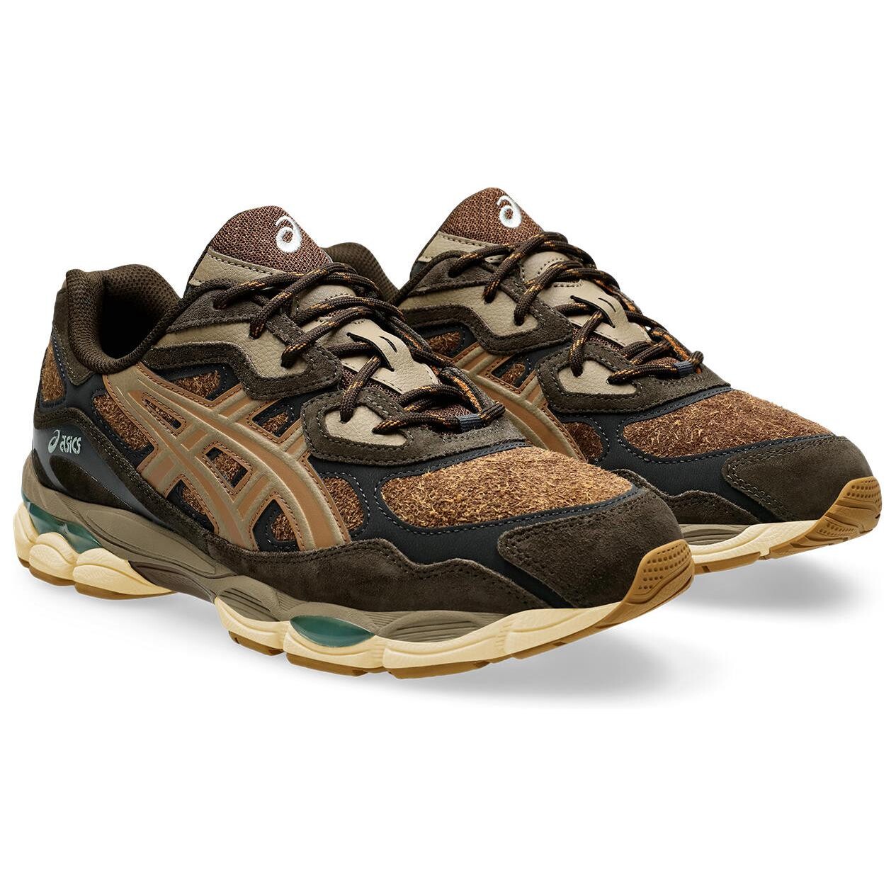 Кроссовки GEL-NYC унисекс с низким верхом коричневого цвета Asics — фото 3