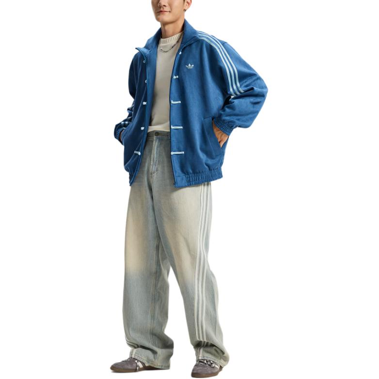 Куртка Adidas Originals CTT Chinese, синий — фото 4