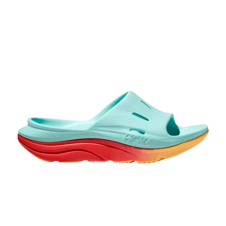 

Сандалии HOKA Ora Recovery Slide 3 'Cloudless Cerise', синий
