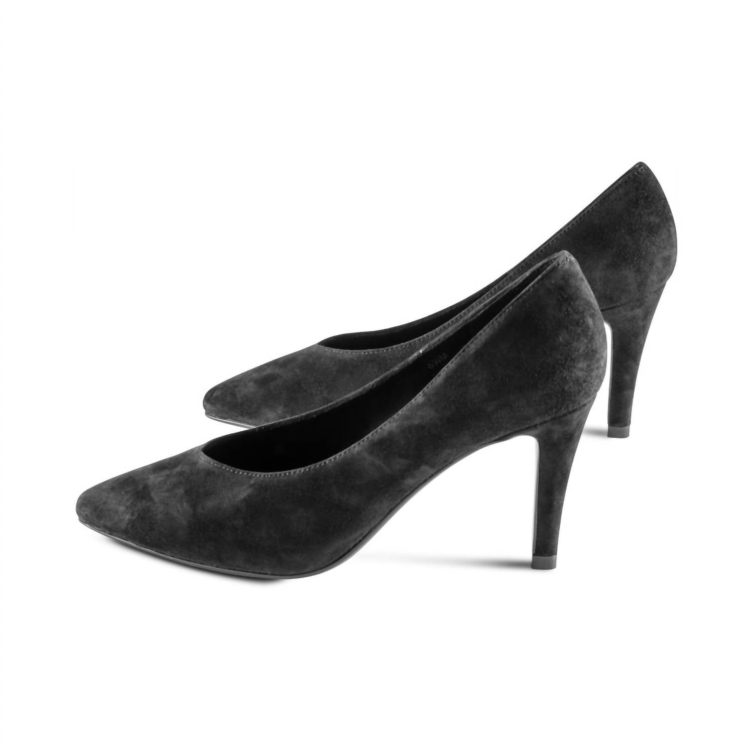 Женские туфли Sareen Suede Stiletto Heel черного цвета VANELi — фото 2