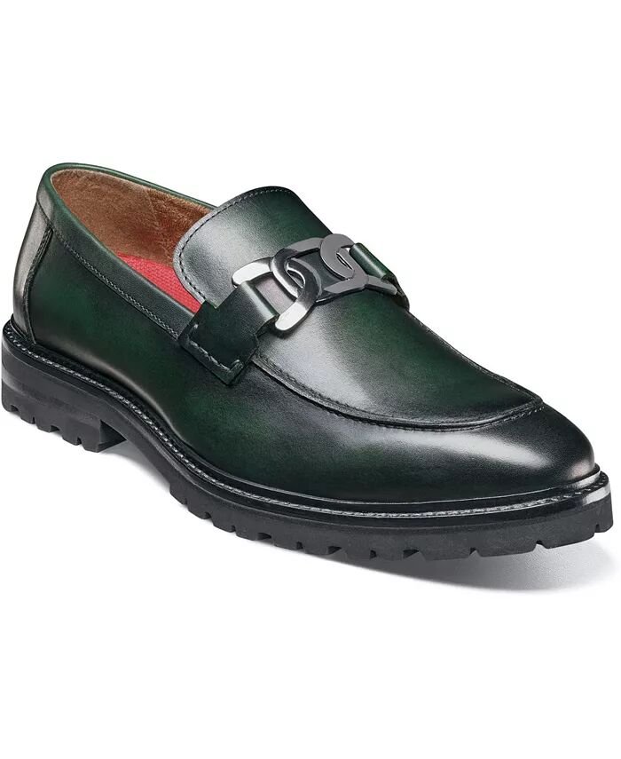 

Мужские туфли Hale Moc Toe Bit Slip On Loafer Stacy Adams, зеленый
