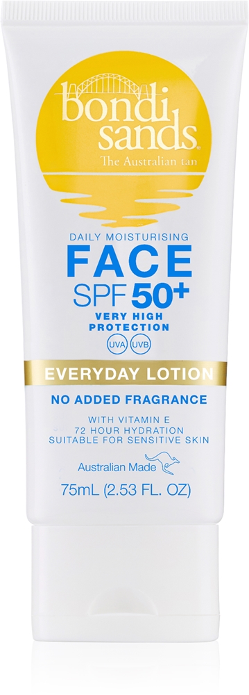 

Ежедневный лосьон для лица SPF 50+ Bondi Sands, spf 50+ 75 мл