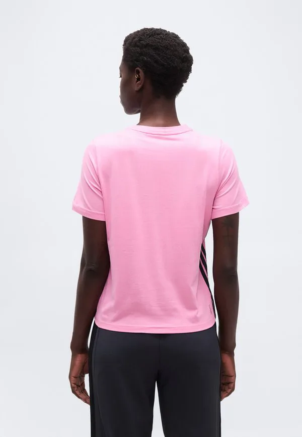 Спортивная футболка с круглым вырезом Adidas Performance, Tropic Bloom/Black — фото 3