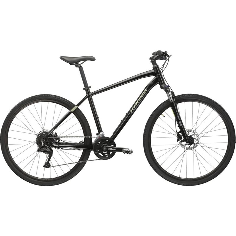 

Гибридный велосипед Kross Evado 5.0 Черный/Зеленый