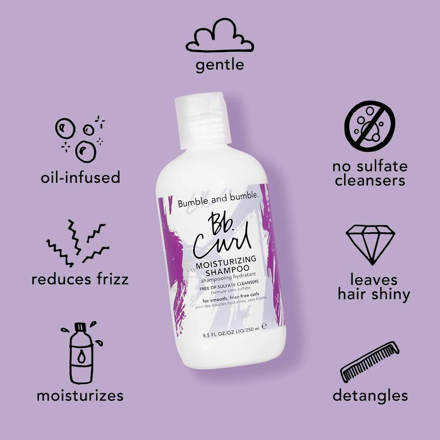 Увлажняющий шампунь для кудрявых волос Bumble and bumble, 33.8 oz/1000 mL — фото 4