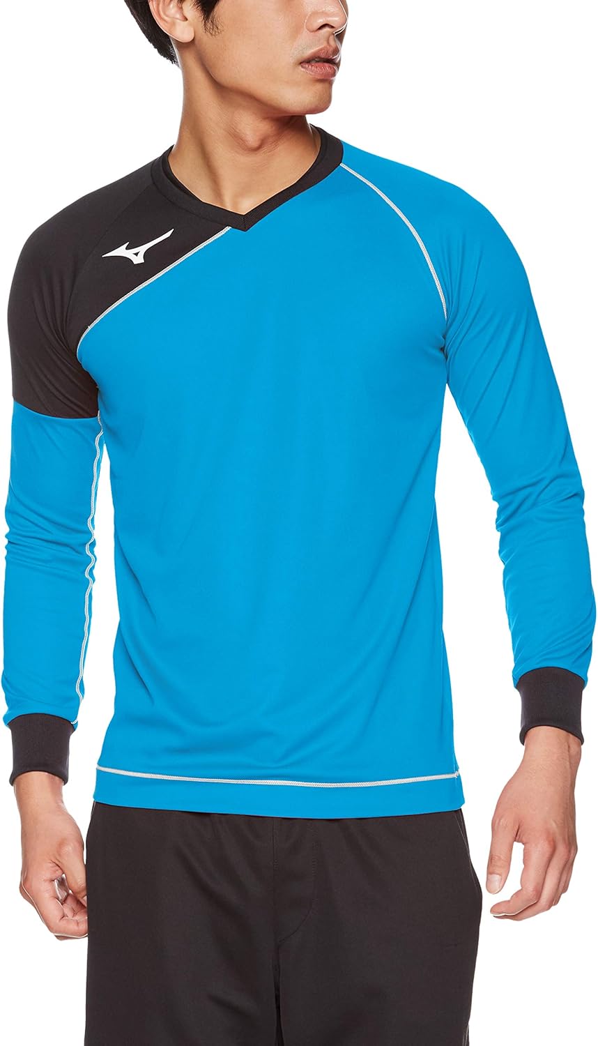 

Волейбольная толстовка Mizuno V2MA8021, черный/синий