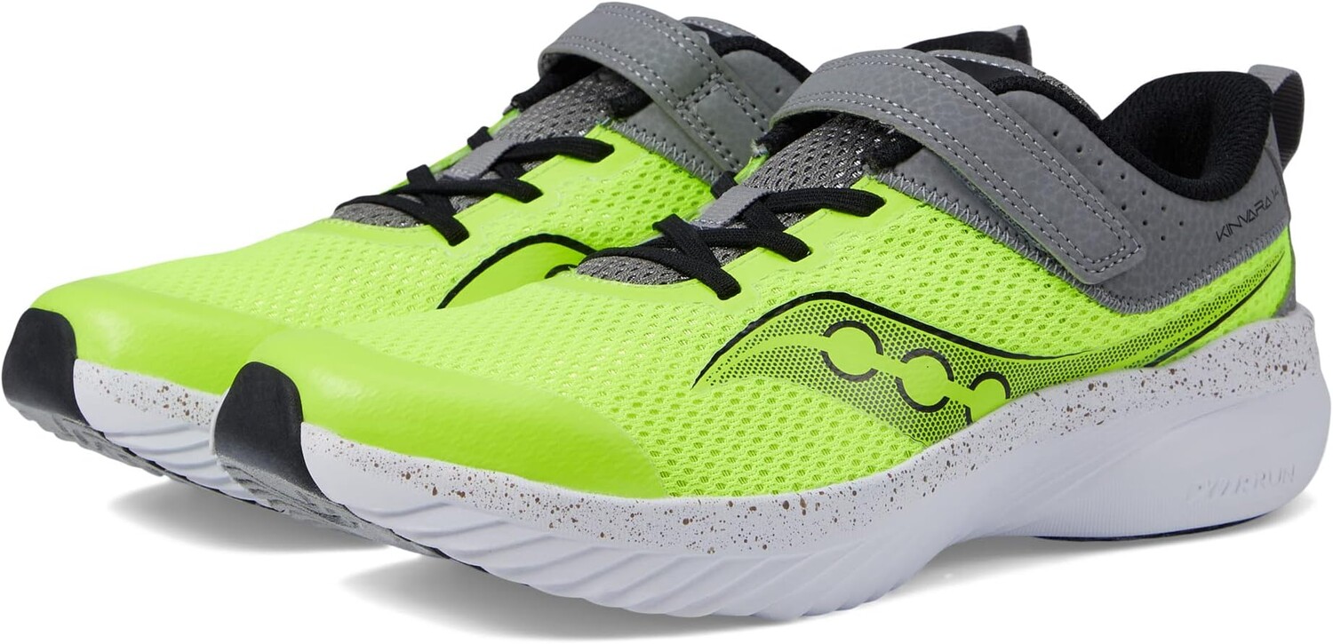 

Кроссовки Saucony Kids Kinvara 14 A/C Sneakers, цвет Citron/Grey