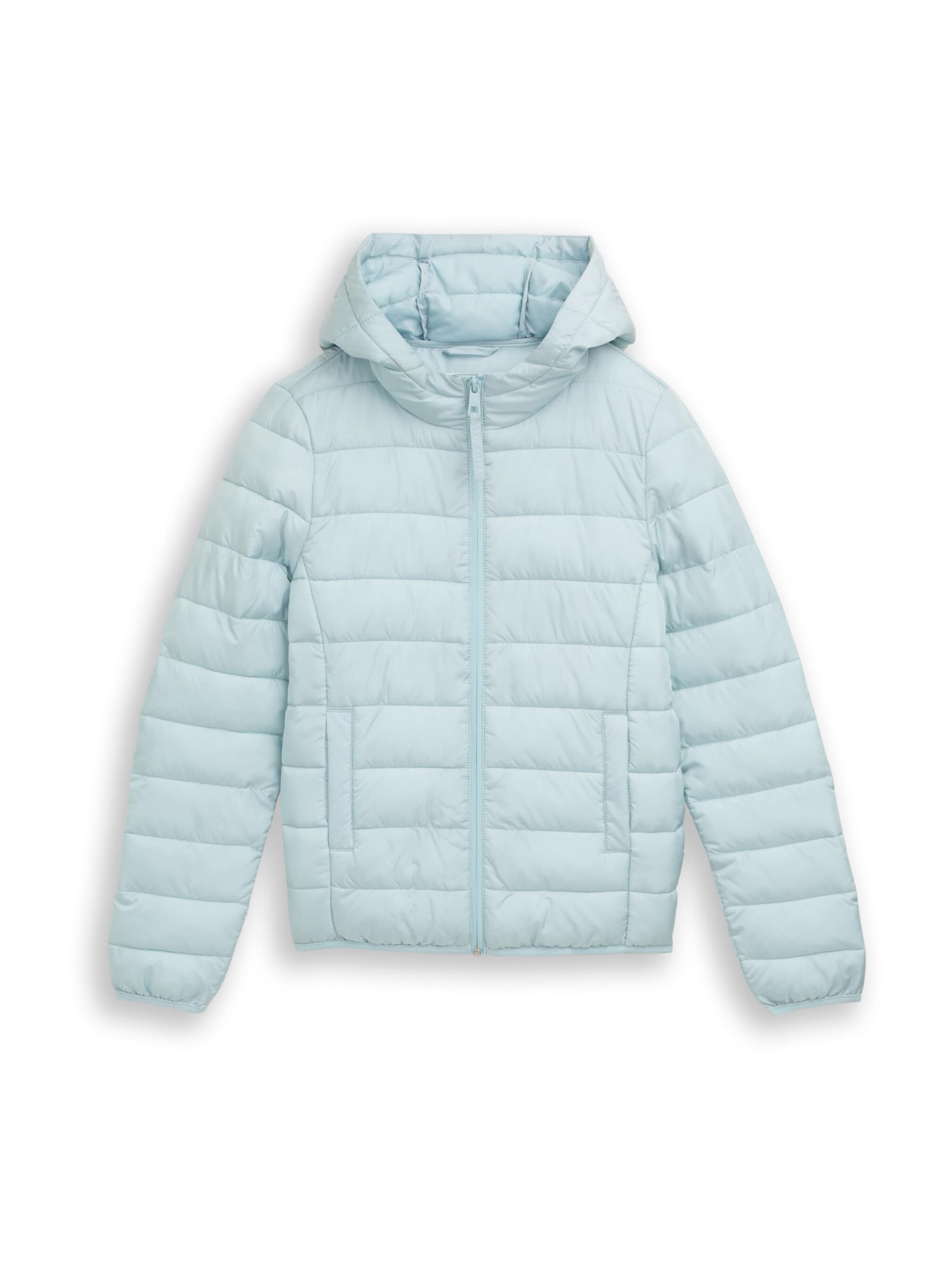 

TOM TAILOR DENIM Куртка для межсезонья в светло-голубом цвете