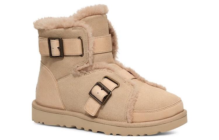 UGG Мини-ботинки Dune с пряжкой "Пыль" для женщин в цвете древесной стружки, цвет Wood Chip Color — фото 3