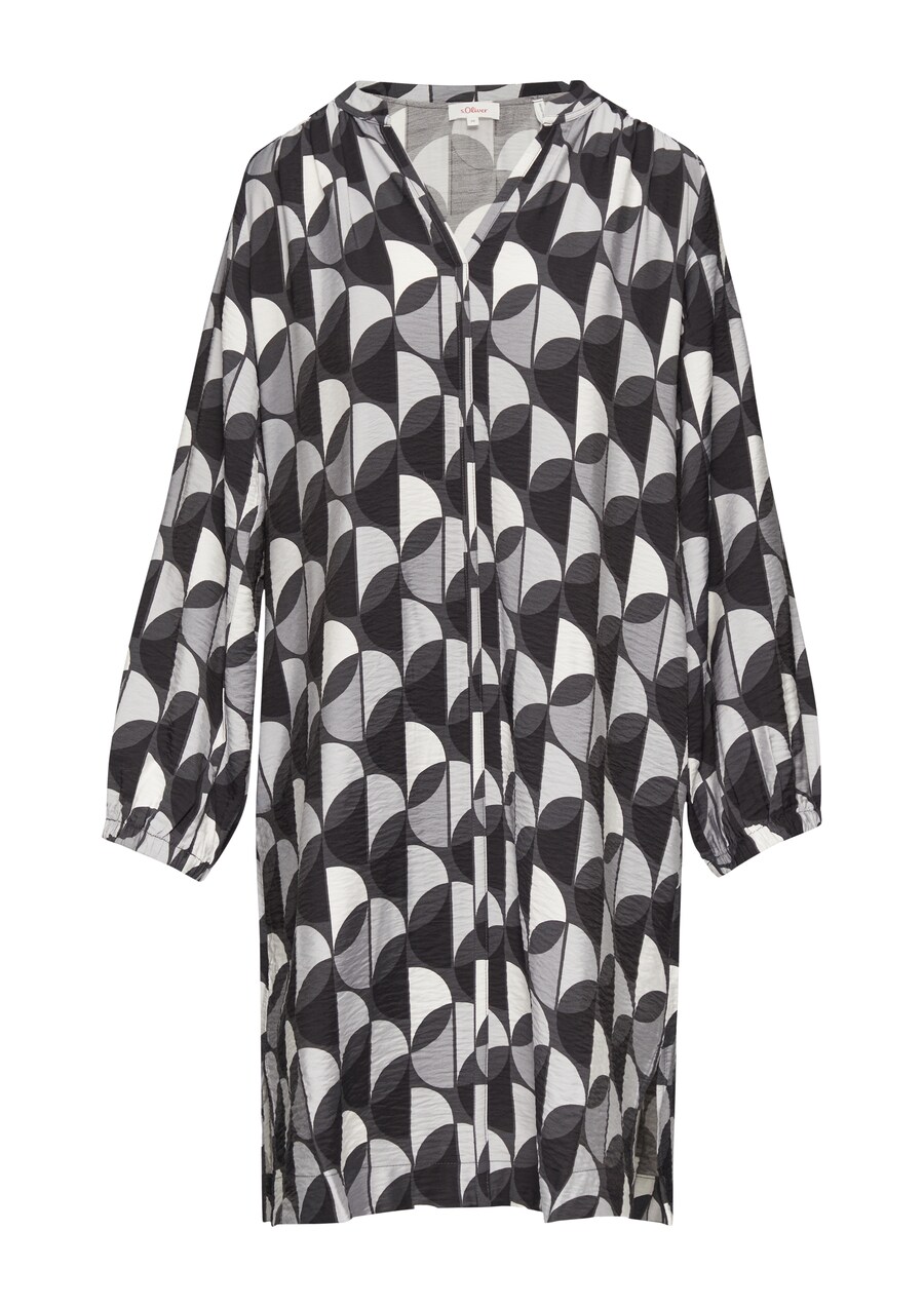 

Мини платье s.Oliver Dress, цвет anthracite/light grey/dark grey