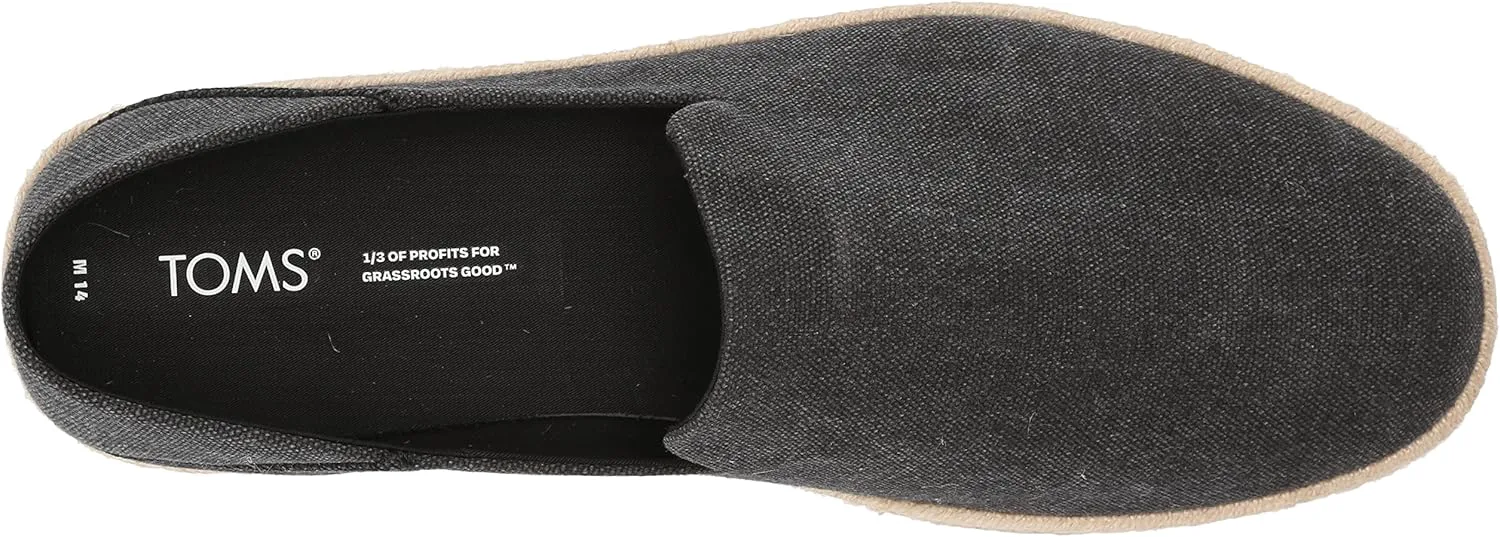 Лоферы Toms Mens Santiago, черный — фото 2