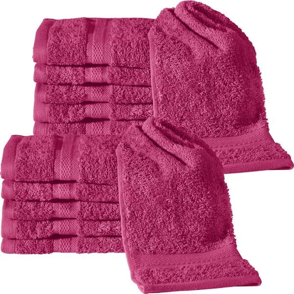 

Гостевое полотенце REDBEST 12er-Pack 166400, 30x1x50 см цвет fuchsia