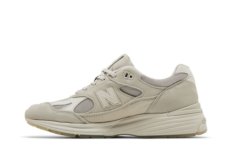 Кроссовки Stone Island x 991v2 Made in England 'Ghost Pack - Beige', кремовый — фото 3