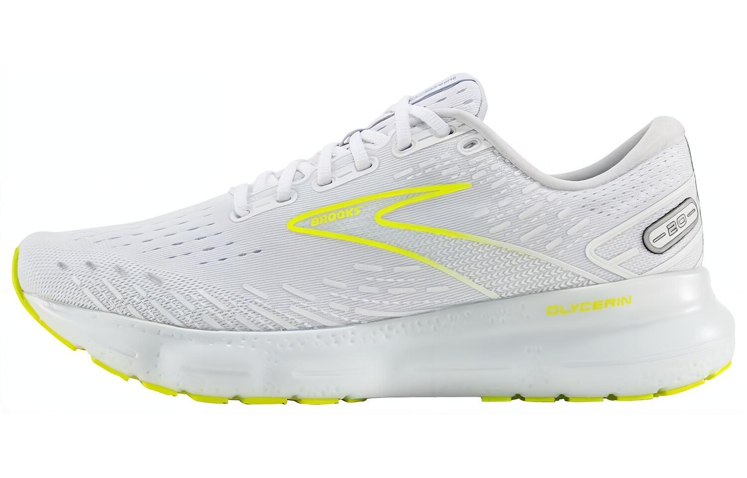 

Кроссовки Brooks Glycerin 20 'White Nightlife'