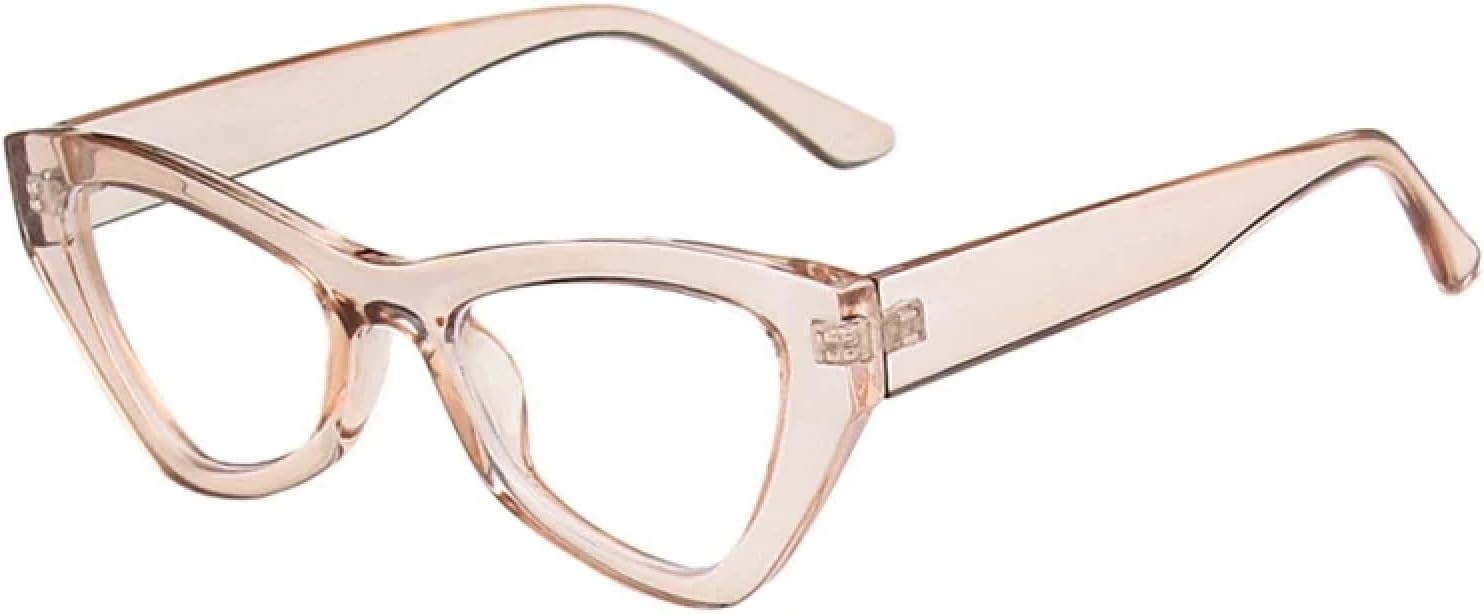 

Модные солнцезащитные очки «кошачий глаз» с леопардовым принтом для женщин, ретро-очки с прозрачной оправой, мужские солнцезащитные очки с защитой от УФ-излучения UV400 WNCKSQ, Champagne