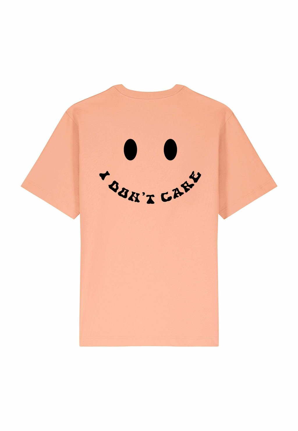 

Футболка с принтом I DONT CARE BACK PRINT HEAVYWEIGHT Mira Paris, светло-розовый